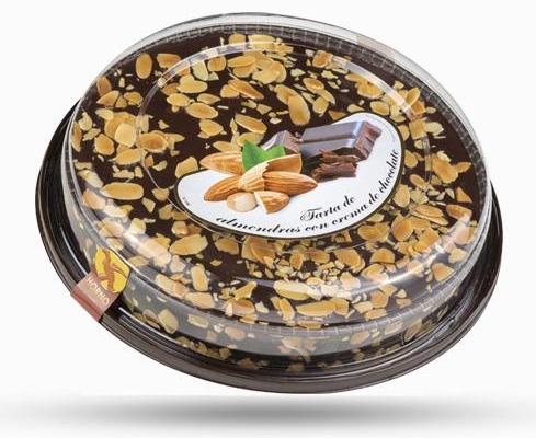 HORNO Almond & Dark Chocolate Tart 400g Image