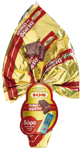 ION Surprise Egg Wafer Chocolate 150g Image