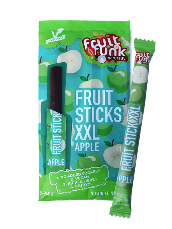 Fruit Sticks in Apple- flowpack of 5 Image